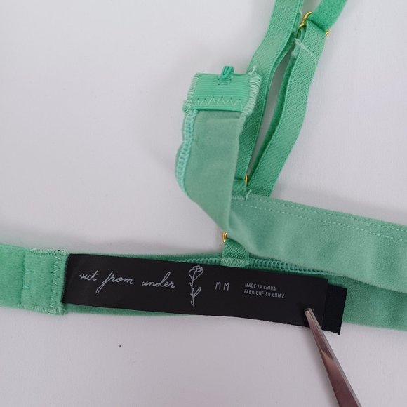 "OU" ~ Out from Under ~ "Botanical" Embroidered Bralette ~ NWT - Picture 6 of 8